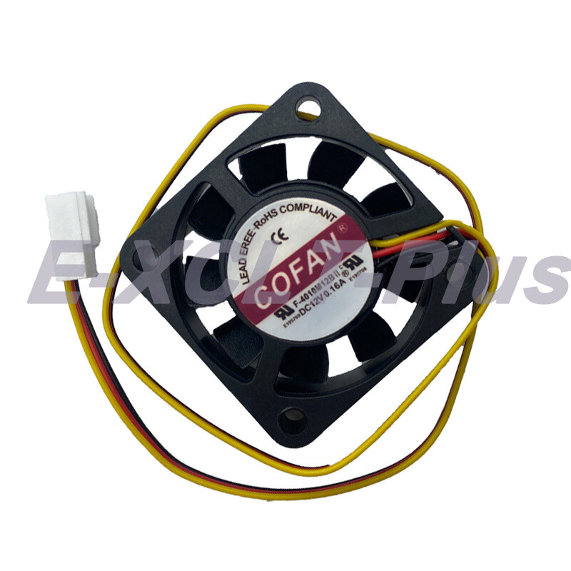 Ventola CPU EMSea F-4010M12BII – 40x40x10 Mm, 12V 0.16A, 3 Pin, Plug And Play Per PC!