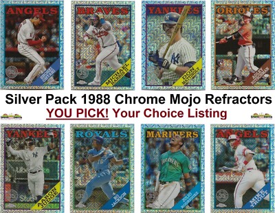 2023 Topps Series 1 Silver Pack 1988 Chrome Mojo ~ YOU PICK ~ Complete Your Set!