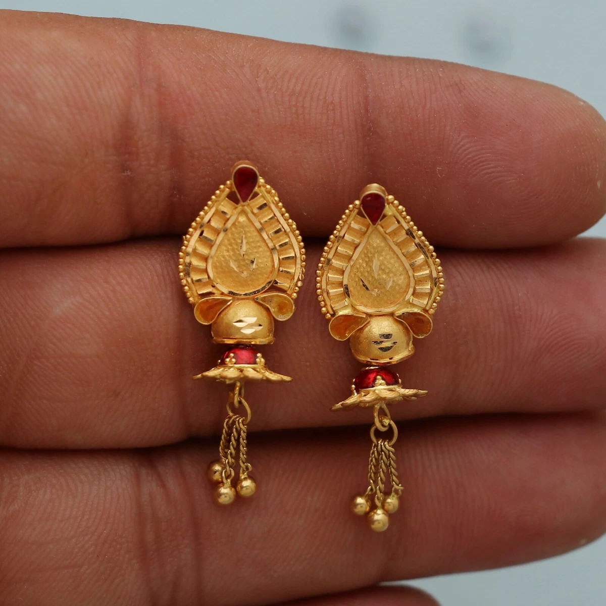 300+ Gold Earring Designs Online at Best Price - Candere by Kalyan Jewellers