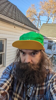 Subway Official Employee Crew Green Snapback Adjustable Hat Cap Skate Streetwear