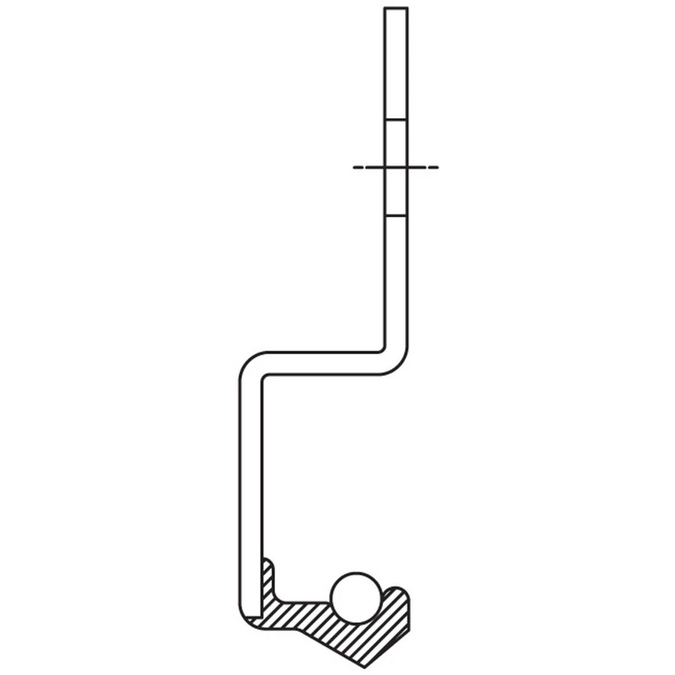 Wheel Seal Auto Extra 710150 fits 89-95 Mazda MPV - Image 2 of 2