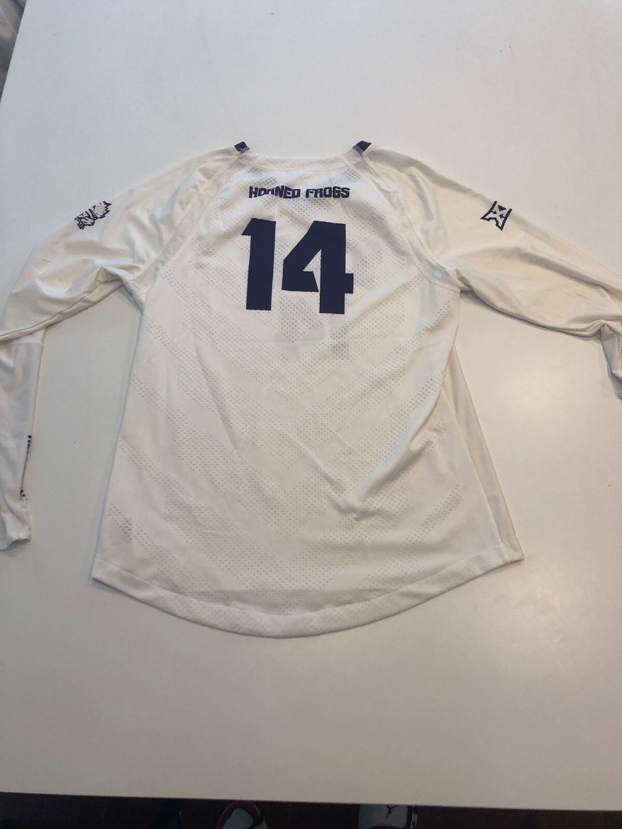 Game Worn TCU Horned Frogs Volleyball Jersey Texas Christian Nike