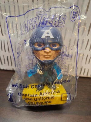Captain America McDonalds Marvel Avengers Happy Meal Toy NIB