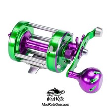 Carrete de pesca derecho Mad Katz Xalt 6550 "Smash"