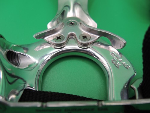 SHIMANO DURA ACE AX PEDALS 1981 DYNA DRIVE REBUILT + MACHINE POLISHED EXCELLENT - Picture 5 of 14