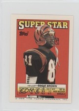 1988 Super Star Sticker Back Cards Eddie Brown Vai Sikahema Harry Newsome 0au4