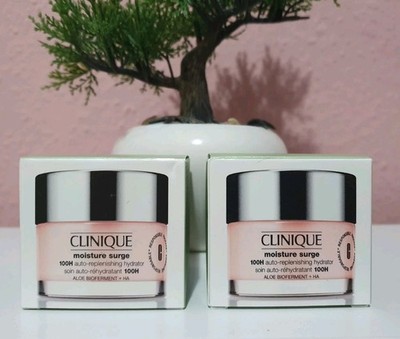 2x 30ml Clinique Moisture Surge 100H Auto Replenishing Hydrator Gesichtscreme