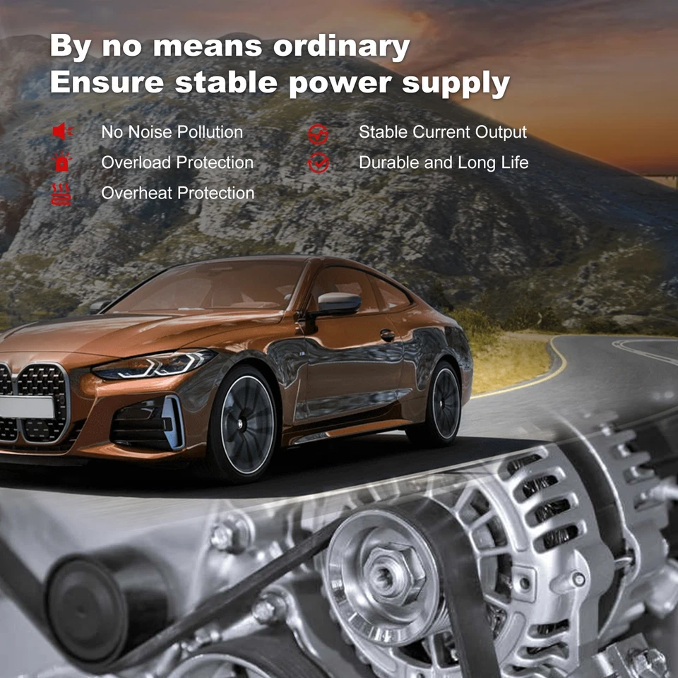 Alternator For 2009-2010 Dodge Challenger Chrysler 300 2008 Dodge Magnum 5.7L Foto 3 de 4