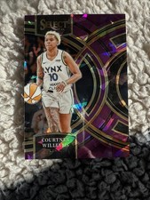 2024 Panini Select WNBA - Premier Purple Ice Prizm Courtney Williams /149