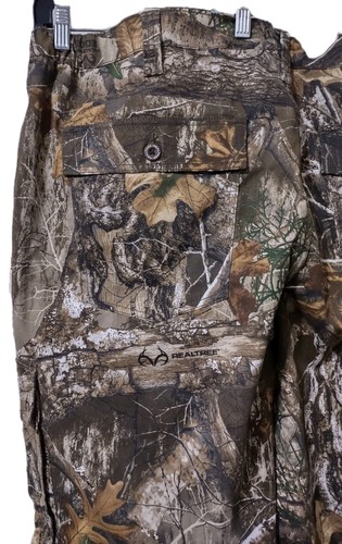 Realtree Camouflage Pants Men's XXLarge 44-46 Button Cargo Pockets Flex Fabric - Picture 8 of 18