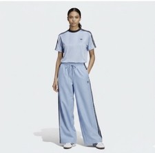 NWT adidas Originals Women  s Small Firebird Oversized Track Pants  Jersey Top S