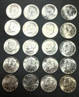 1965 Roll of 20 Silver Kennedy Half Dollars 40% Silver Halves NICE!