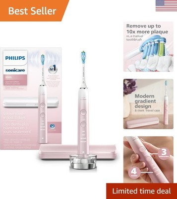 Sonicare 9000 Special Edition Toothbrush - Pressure Sensor, Glamorous Pink/White