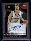 2025-26 Topps Chrome Kasparas Jakucionis Auto Autograph RC #TCAR-KAJ Heat Rookie