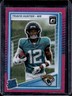 2025 Panini Donruss Optic Travis Hunter Rated Rookie Pink Prizm #201 Jaguars