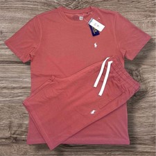 Polo Ralph Lauren Short Set Dark Coral Medium