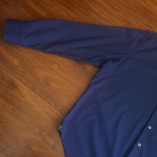 Camicia Robert Graham con bottoni LS uomo 3XL blu paisley polsino infradito floreale usata in ottime condizioni - Foto 6 di 15