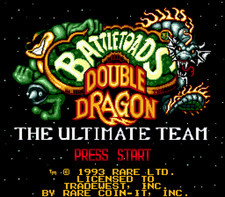 Battletoads And Double Dragon - Sega Genesis Game