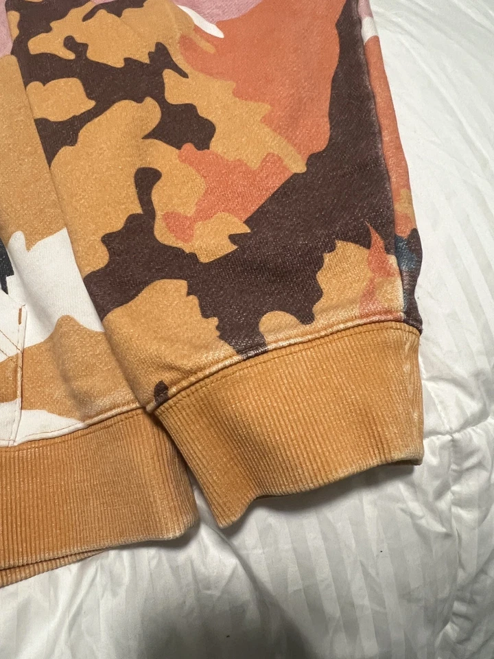 Kith Treats Campfire 连帽衫尘土飞扬石英粉色 FW21 男式 2XL 穿过一次 — 第 4/4 张图片
