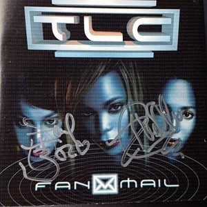 TLC “FanMail” Signed Autographed CD Booklet – Signed by T-Boz and Chilli in Silv