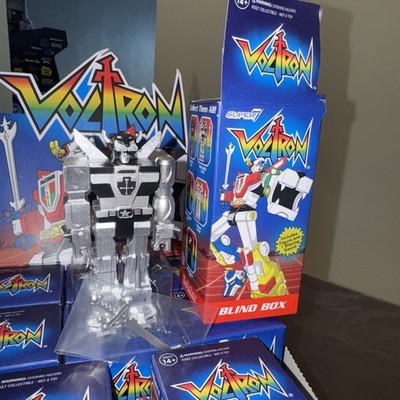 Super7 Reaction Blind Box Series Voltron Metallic Action Figure 3.75 inch Lion