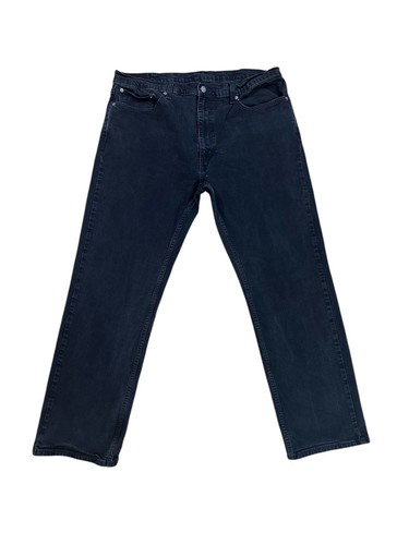 Levi's 559 Jeans Mens 40x32 Relaxed Straight Black Stretch Denim Pants Mid Rise