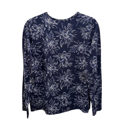 Hang Ten Womens Size XL Navy Blue Sun Protect UPF 50+ Quick Dry T-Shirt Pocket - Picture 3 of 7