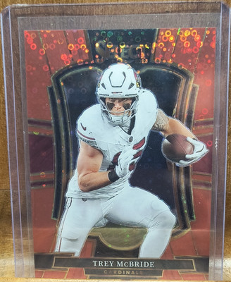 Panini 2025 Select Football Trey McBride Premier Level Prizm /49 #124 Cardinals