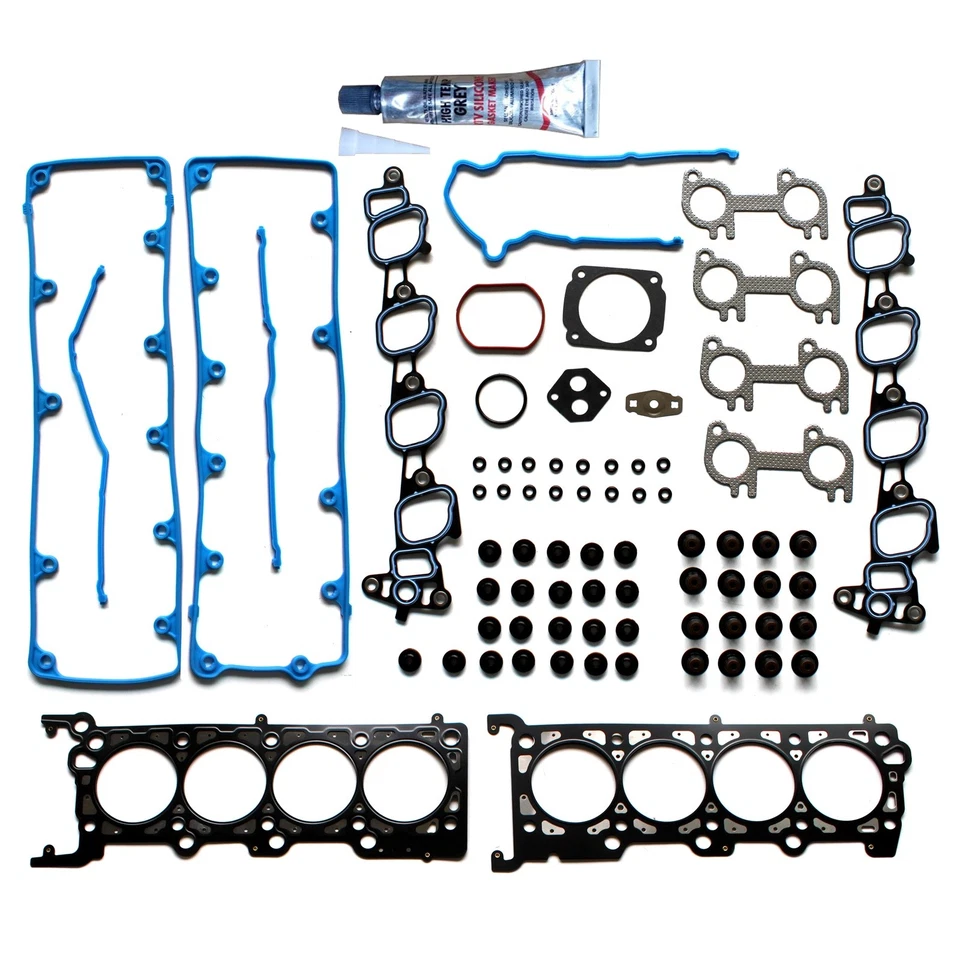 Juego de juntas de culata para Ford E-150 E-250 Explorer 2004-2008 4,6 L V8 SOHC VIN W Foto 4 de 4