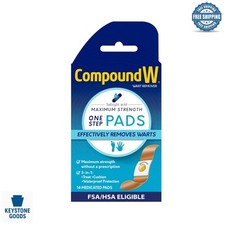 Maximum Strength Wart Removal Pads - 14 Count