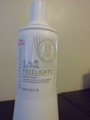 Wella Blondor 12% 40 Vol Freelights Developer 6X 33.81 fl oz (Case)