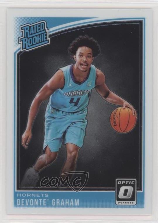 2018-19 Panini Donruss Optic Rated Rookie Devonte' Graham #189 9l4