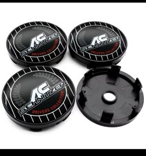 4X 60mm ALLOY CENTRE HUB Wheel CAPS AC SCHNITZER