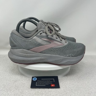 Brooks Adrenaline GTS 24 Women s Alloy Zephyr Athletic Running Shoes Size 6.5 2E