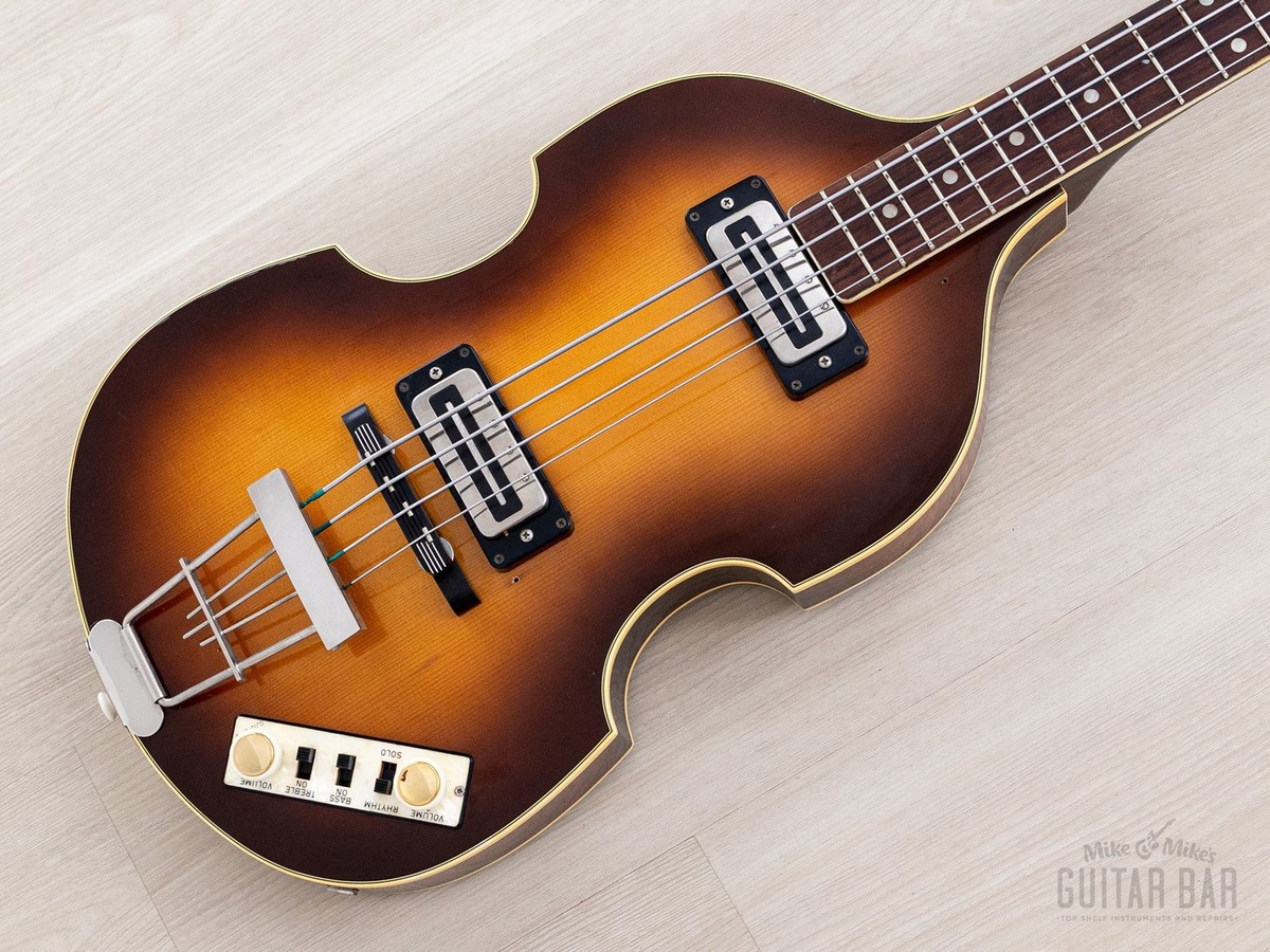 1994 Hofner 500/1 Standard Violin Beatle Bass w/ Blade Pickups