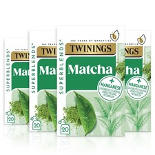 Twinings Superblends Super Green Matcha, 4 x 20 Tea bags