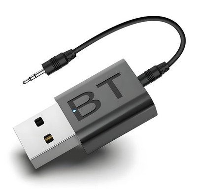Mini 2-in-1 USB Bluetooth Receiver,Bluetooth 5.4 Wireless Audio Adapter 3.5mm...