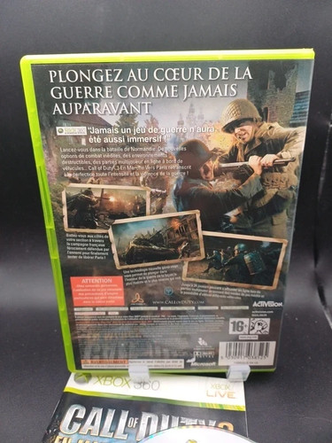 Call of Duty 3 - En Marche vers Paris - Xbox 360 (1512) - Complet - PAL FR - Photo 2/5