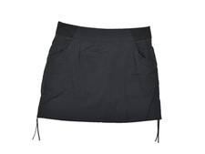 Columbia Women's Black Anytime Casual Skort XL Drawstring Side Hiking Outdoor