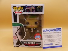 JARED LETO signed autograph signed "SUICIDE SQUAD - THE JOKER" Funko Pop! ACOA