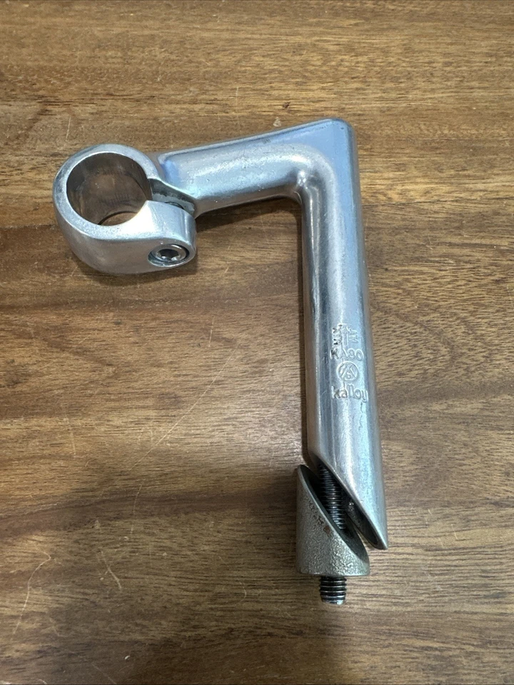 Vástago de pluma de plata Kalloy vintage KA80 para tubo de dirección de 1"/22,2 80 mm/25,4 mm Foto 3 de 4