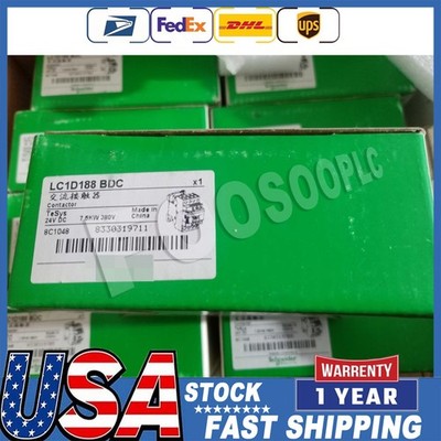 one New snd Contactor LC1D188BDC 18 A - 24 V DC Fast Ship