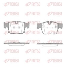 REMSA Bremsbelagsatz Scheibenbremse X2047.00 für BMW 7er G70 5er G60 G90 G68 G61