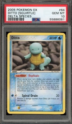 PSA9 メタモン メタモる　ホロンの研究塔　DITTO SQUIRTLE Ditto #2 Prices | Pokemon Japanese Holon Research | Pokemon Cards