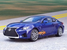 Original 1/18 LEXUS RCF Blue Diecast Car Model Collection Gift NIB