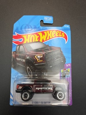 Hot Wheels 2021 HW Torque    '17 Ford F-150 Raptor  Dark Red
