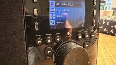 Logitech Squeezebox Radio Internetradio, WLAN & Ethernet, Schwarz
