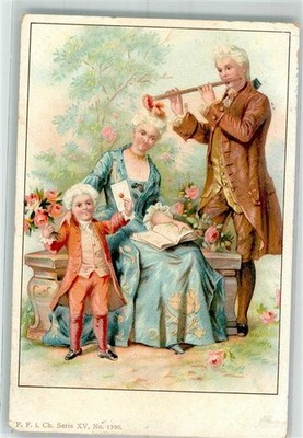 39796278 - Verlag P.F..i Ch. Serie XV Nr. 1390 Rokoko Floete Buch lesen 1902