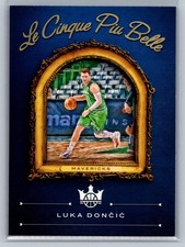 2020-21 Panini Court Kings Luka Doncic Le Cinque Piu Belle SSP Case Hit 