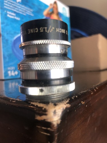 Wollensak Vellostigmat 25mm f/1.5 Lens C Mount Cine lens - Picture 2 of 8